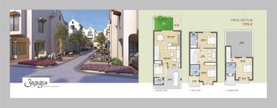 Image of 3000 Sq.ft 4 BHK Villa for sale in AL Aamrakunj Lakeview Bungalows, Chandkheda, Ahmedabad for Rs. 22000000