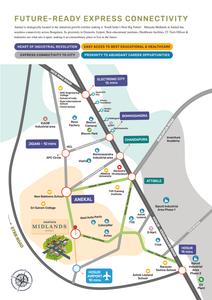 Image of 2400 Sq.ft Residential Plot / Land for sale in Manyata Midlands, Gudnahalli, Bengaluru for Rs. 9110000