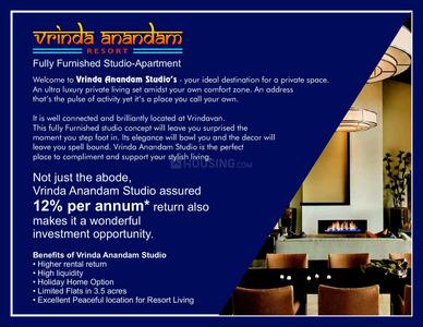Image of 515 Sq.ft 1 RK Builder Floor for sale in Vrinda Anandam, Bankebihari Colony, Vrindavan for Rs. 4500000