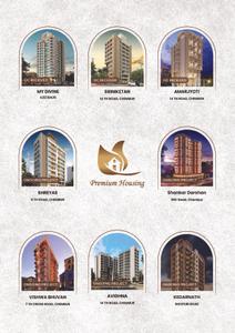 Image of 899 Sq.ft 3 BHK Apartment / Flat for sale in Majestic Hari Om, Chembur, Mumbai for Rs. 21000000