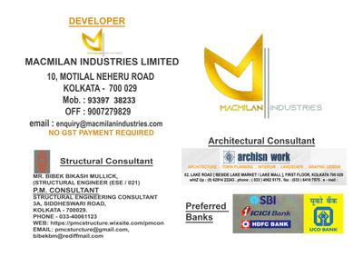 Image of 1180 Sq.ft 3 BHK Apartment / Flat for sale in Anamika Palms, Kamalgazi, Kolkata for Rs. 4800000