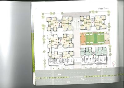 Image of 1100 Sq.ft 2 BHK Apartment / Flat for sale in Shivam Shreeji Icon, Kudasan, Gandhinagar for Rs. 5900000