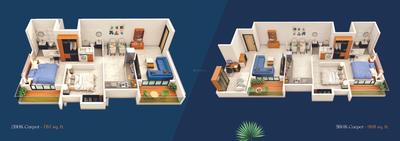 Image of 945 Sq.ft 2 BHK Apartment / Flat for sale in Maruti 7 Verve, Ravet, Pune for Rs. 5000000