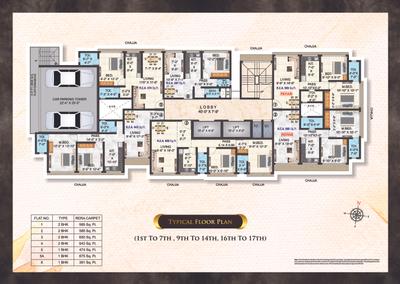Image of 750 Sq.ft 2 BHK Apartment / Flat for sale in Pragati Elanza, Ghatkopar East, Mumbai for Rs. 15500000