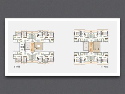 Image of 500 Sq.ft 1 BHK Apartment / Flat for sale in Yogsiddhi Sumukh Hills, Kandivali East, Mumbai for Rs. 12500000