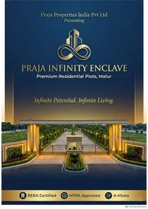 Image of 1200 Sq.ft Residential Plot / Land for sale in Praja Infinity Enclave, Malur, Kolar for Rs. 4400000