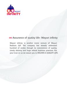 Image of 1000 Sq.ft 2 BHK Apartment / Flat for sale in Mayuri Infinity, Handewadi, Pune for Rs. 5500000