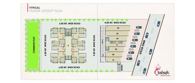 Image of 939 Sq.ft 2 BHK Apartment / Flat for sale in Kalash Parisar, Naroda, Ahmedabad for Rs. 4500000