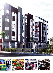 Image of 810 Sq.ft 2 BHK Apartment / Flat for sale in Akaar Villa, Baguiati, Kolkata for Rs. 3950000
