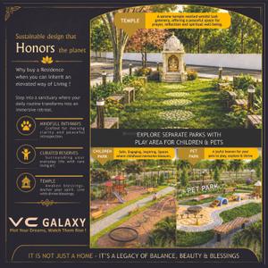Image of 1200 Sq.ft Residential Plot / Land for sale in VC Galaxy, Bylakuppe, Mysore for Rs. 3300000