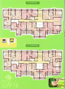 Image of 680 Sq.ft 1 BHK Apartment / Flat for sale in Saket Iris, Kalyan East, Kalyan for Rs. 3400000