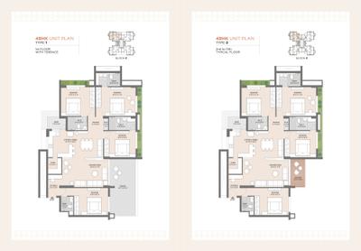 Image of 2100 Sq.ft 4 BHK Apartment / Flat for sale in RK Ambiance, Nana Mava, Rajkot for Rs. 17400000