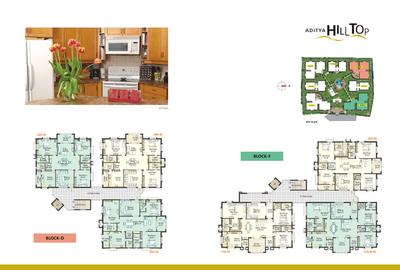 Image of 2225 Sq.ft 3 BHK Apartment / Flat for sale in Aditya Hill Top Residency, Banjara Hills, Hyderabad for Rs. 25000000