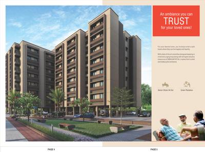 Image of 565 Sq.ft 2 BHK Apartment / Flat for sale in Omnium Royal View Tower A To D, Nana Chiloda, Ahmedabad for Rs. 4000000