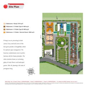 Image of 1495 Sq.ft 3 BHK Apartment / Flat for sale in Panchsheel Pratistha Phase 1 Tower T4 To T7, Sector 75, Noida for Rs. 21000000