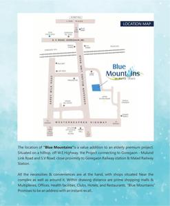 Image of 1345 Sq.ft 2.5 BHK Apartment / Flat for sale in Atul Blue Mountains, Malad East, Mumbai for Rs. 28500000