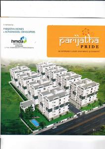 Image of 1000 Sq.ft 2 BHK Apartment / Flat for sale in Parijatha Pride, Shamirpet, Hyderabad for Rs. 4500000