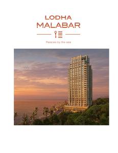 Image of 4452 Sq.ft 4 BHK Apartment / Flat for sale in Lodha Malabar Wing A And B, Malabar Hill, Mumbai for Rs. 650000000