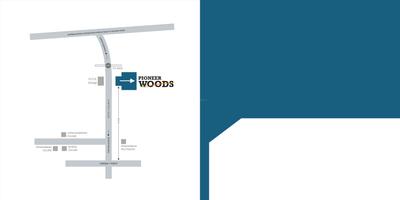 Image of 1200 Sq.ft 3 BHK Apartment / Flat for sale in Pioneer Woods, Wanadongri, Nagpur for Rs. 4500000