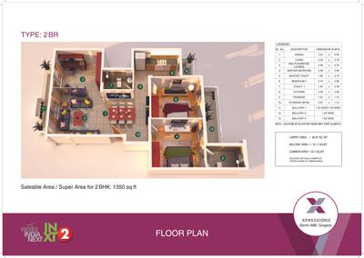 Image of 2000 Sq.ft 4 BHK Builder Floor for sale in Vatika INXT Floors, Sector 82, Gurgaon for Rs. 33500000