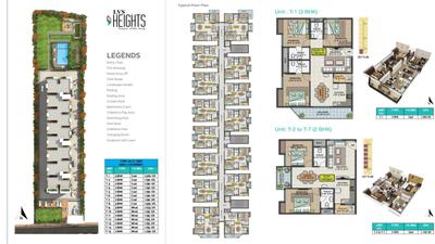 Image of 1595 Sq.ft 3 BHK Apartment / Flat for sale in LVS Heights by LVS Builders &amp; Developers, K R Puram, Bengaluru for Rs. 16400000