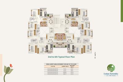 Image of 1349 Sq.ft 3 BHK Apartment / Flat for sale in Vulcan Lotus Serenity, Balewadi, Pune for Rs. 16300000