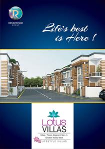 Image of 1390 Sq.ft 3 BHK Independent House for sale in Renowned Lotus Villa Apartment, Noida Extension, Greater Noida for Rs. 8600000