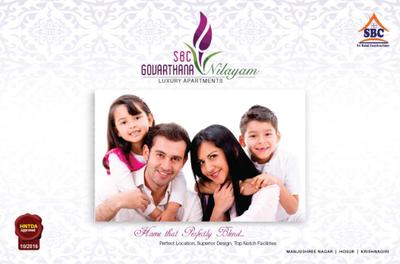 Image of 1300 Sq.ft Residential Plot / Land for sale in SBC Govardhana Nilayam, Muneeswara Nagar, Hosur for Rs. 5200000