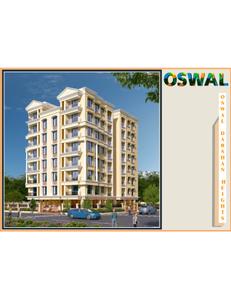 Image of 1075 Sq.ft 2 BHK Apartment / Flat for sale in Oswal Darshan Heights, Palghar, Mumbai for Rs. 5533500