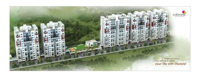 Image of 1026 Sq.ft 2 BHK Apartment / Flat for sale in Sukhwani Coloronic Phase III, Ravet, Pune for Rs. 5300000