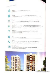 Image of 1485 Sq.ft 3 BHK Apartment / Flat for sale in Ganesh Elegence, Bhadaj, Ahmedabad for Rs. 8000000