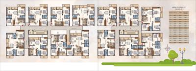 Image of 880 Sq.ft 2 BHK Apartment / Flat for sale in Srinivasa Srinis Urbane, Volagerekallahalli, Bengaluru for Rs. 7300000