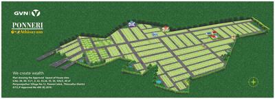 Image of 600 Sq.ft Residential Plot / Land for sale in GVN Ponneri Athisayam, Ponneri, Chennai for Rs. 450000