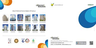 Image of 1104 Sq.ft 2 BHK Apartment / Flat for sale in Crescent Zinnia, Pottammal, Kozhikode for Rs. 7000000