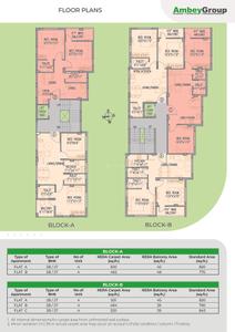 Image of 790 Sq.ft 2 BHK Apartment / Flat for sale in Ambey Aastha, New Town, Kolkata for Rs. 3638629