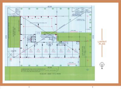 Image of 3286 Sq.ft 4 BHK Apartment / Flat for sale in Gopinath Skywalk Arena, Vaishno Devi Circle, Ahmedabad for Rs. 23000001