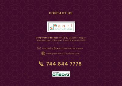 Image of 1995 Sq.ft 3 BHK Apartment / Flat for sale in Pearl Dew, Ashok Nagar, Chennai for Rs. 39900000