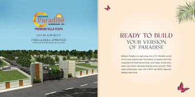Image of 1215 Sq.ft Residential Plot / Land for sale in Radiance Paradise, Gerugambakkam, Chennai for Rs. 10900000