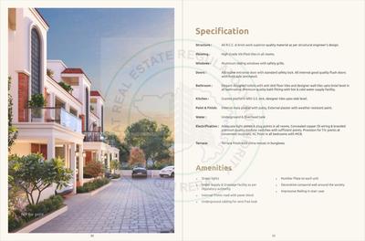 Image of 1756 Sq.ft 4 BHK Villa for sale in Navya Swarnim Palace, Tarsali, Vadodara for Rs. 8100000