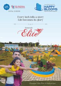 Image of 167 Sq.ft Residential Plot / Land for sale in Samprada Elite, Sadasivpet, Sangareddy for Rs. 2672000