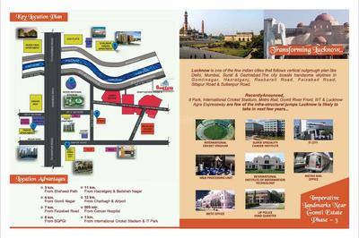 Image of 1500 Sq.ft Residential Plot / Land for sale in Shree Raj Gomti Estate Phase III, Gomti Nagar, Lucknow for Rs. 8500000