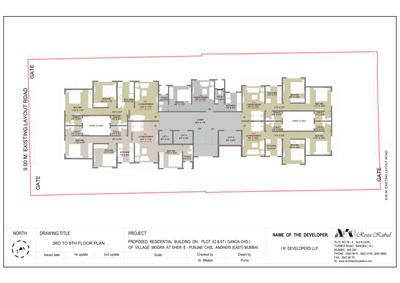 Image of 950 Sq.ft 2 BHK Apartment / Flat for sale in Ganga CHS by I R Developers Llp, Nalasopara West, Nala Sopara for Rs. 6000000