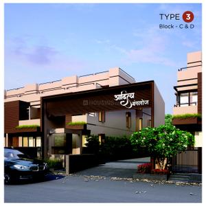 Image of 1200 Sq.ft 3 BHK Independent House for sale in Aditya Bungalows, Lambha, Ahmedabad for Rs. 7490000