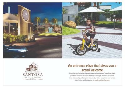 Image of 1100 Sq.ft Residential Plot / Land for sale in Fortune Soumya Santosa Phase B, Bagli Village, Bhopal for Rs. 5060000