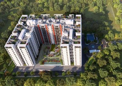 Image of 1150 Sq.ft 2 BHK Apartment / Flat for sale in Ghanwat 19 Grand West C Wing And D Wing, Thergaon, Pune for Rs. 12000000