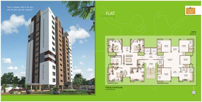 Image of 2925 Sq.ft 4 BHK Apartment / Flat for sale in Happy Home Capital Life, Bharthana, Surat for Rs. 17000000