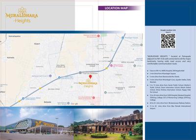 Image of 1650 Sq.ft 3 BHK Apartment / Flat for sale in Trilochan Muralidhara Heights, Patrapada, Bhubaneswar for Rs. 15000000