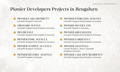 Image of 1200 Sq.ft Residential Plot / Land for sale in Pionier Mayfairre, Chikkanagamangala, Bengaluru for Rs. 11500000