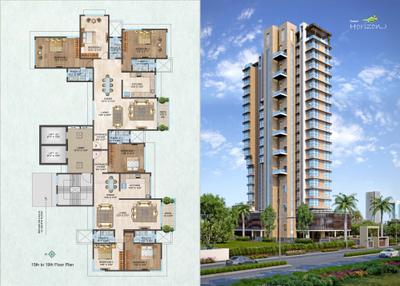 Image of 1984 Sq.ft 3 BHK Apartment / Flat for sale in Sabari Horizon, Anushakti Nagar, Mumbai for Rs. 64500000