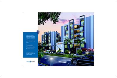 Image of 1260 Sq.ft 2 BHK Apartment / Flat for sale in Yash Aqua Polaris, Nana Chiloda, Ahmedabad for Rs. 4200000